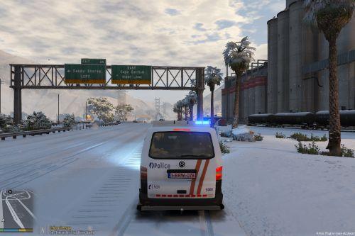 Volkswagen T5 Belgium Police de la route Namur